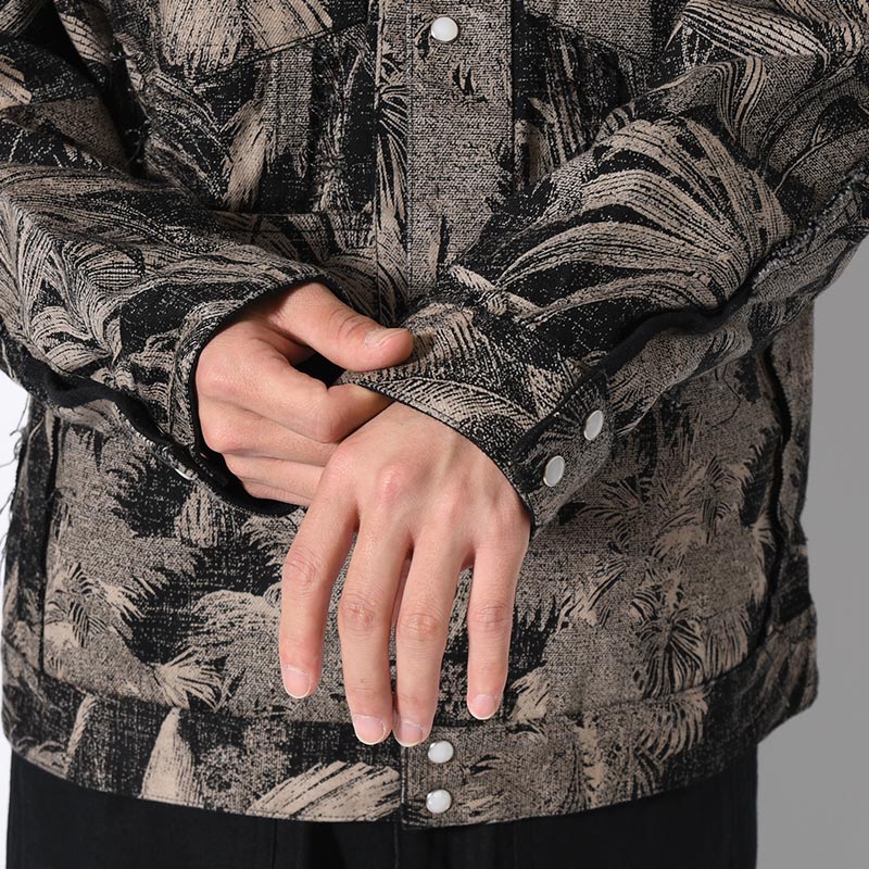 WESTERN JACKET -LEAF/BLACK-