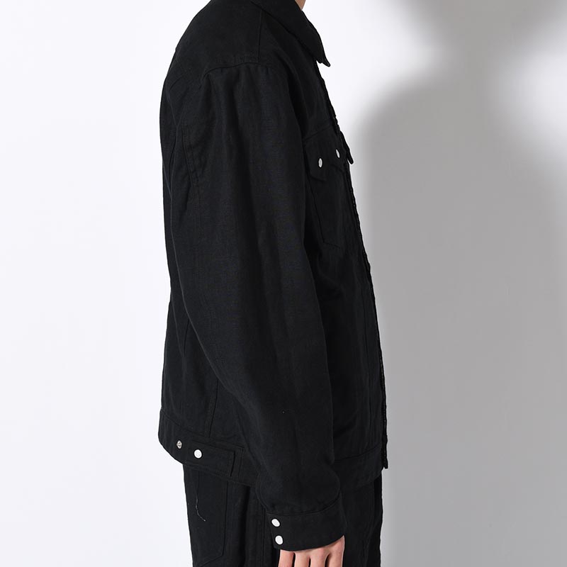 WESTERN JACKET -LEAF/BLACK-