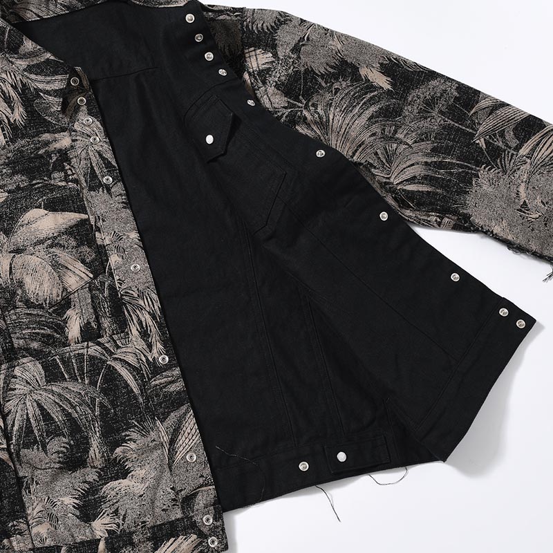 WESTERN JACKET -LEAF/BLACK-