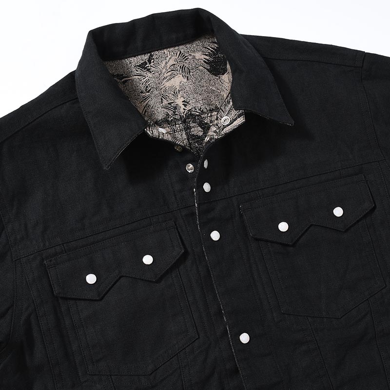 WESTERN JACKET -LEAF/BLACK-