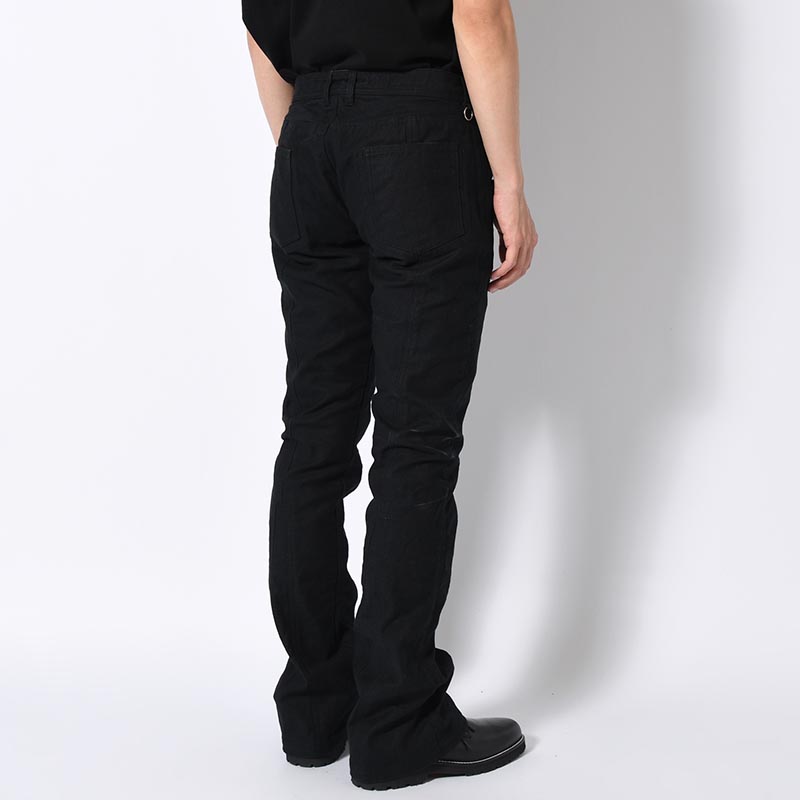 FLARE PANTS -LEAF/BLACK-