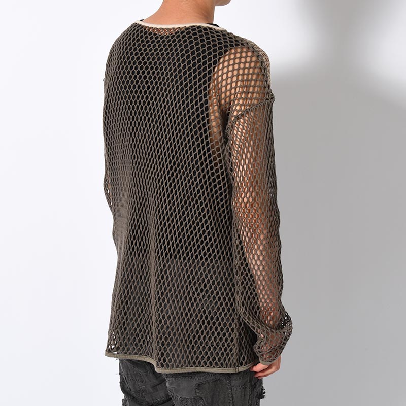 MESH CUTSEW -OLIVE/SAND-