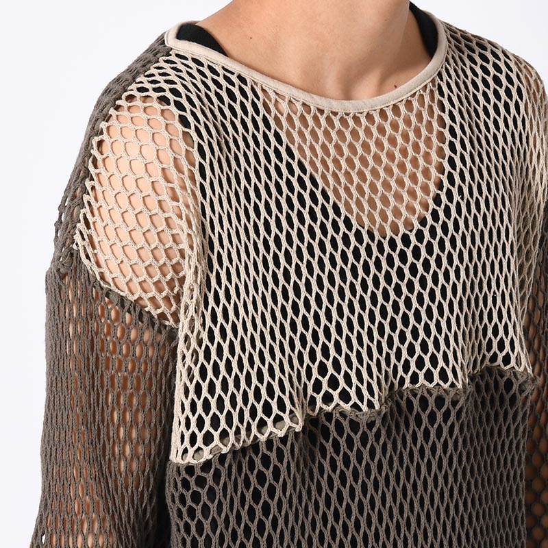 MESH CUTSEW -OLIVE/SAND-