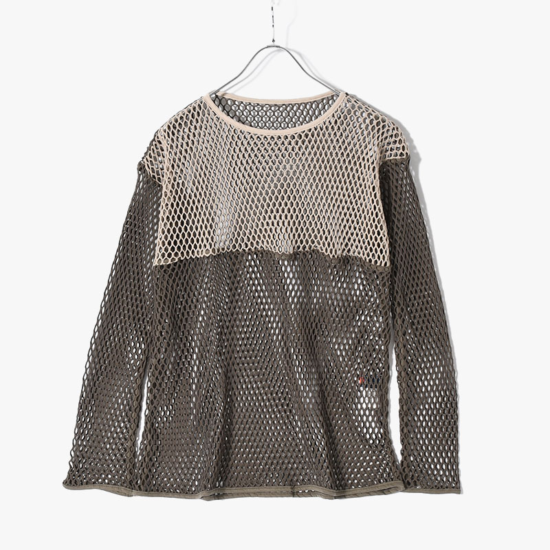 MESH CUTSEW -OLIVE/SAND-