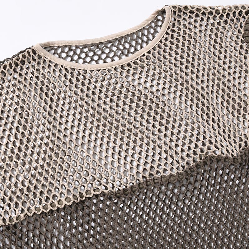 MESH CUTSEW -OLIVE/SAND-