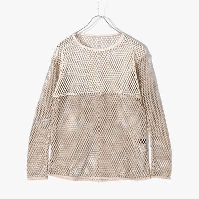 MESH CUTSEW -SAND/BEIGE-