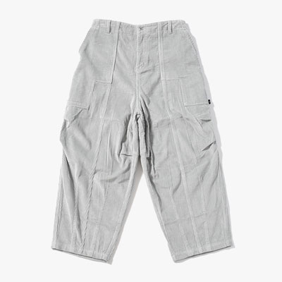 CORDUROY PONDERING PANTS -SKY GREY-