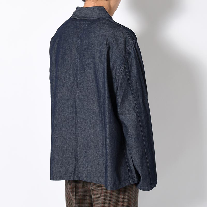 BHARAT 40S COVERALL JACKET -INDIGO-