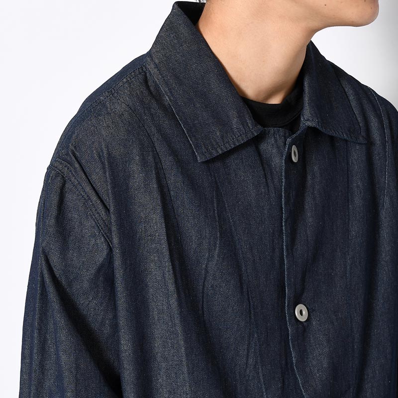 BHARAT 40S COVERALL JACKET -INDIGO-