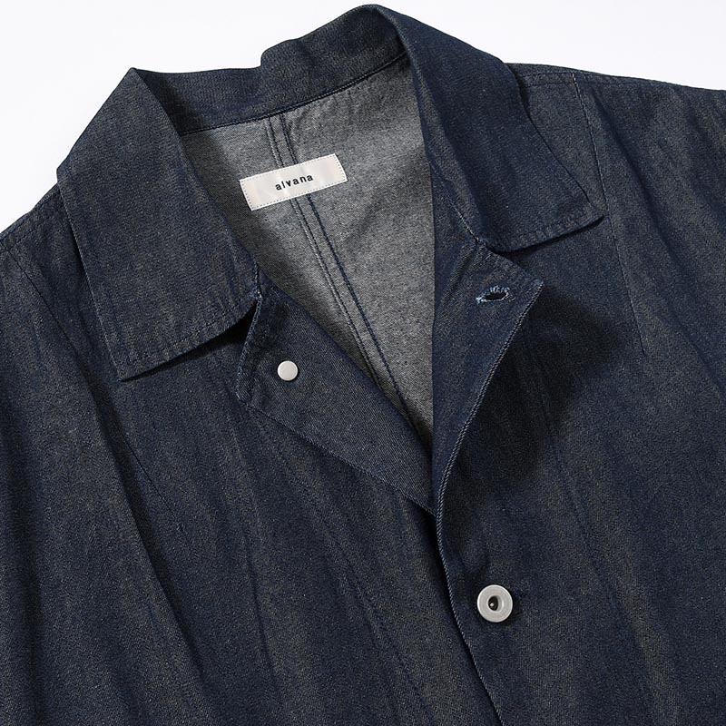 BHARAT 40S COVERALL JACKET -INDIGO-