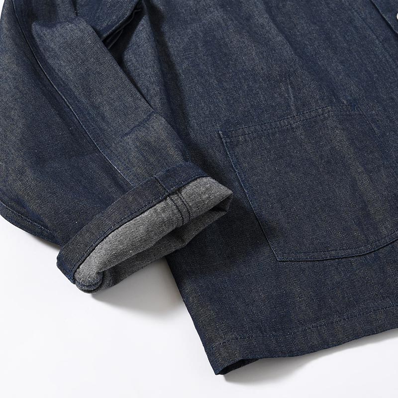 BHARAT 40S COVERALL JACKET -INDIGO-