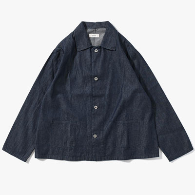 BHARAT 40S COVERALL JACKET -INDIGO-