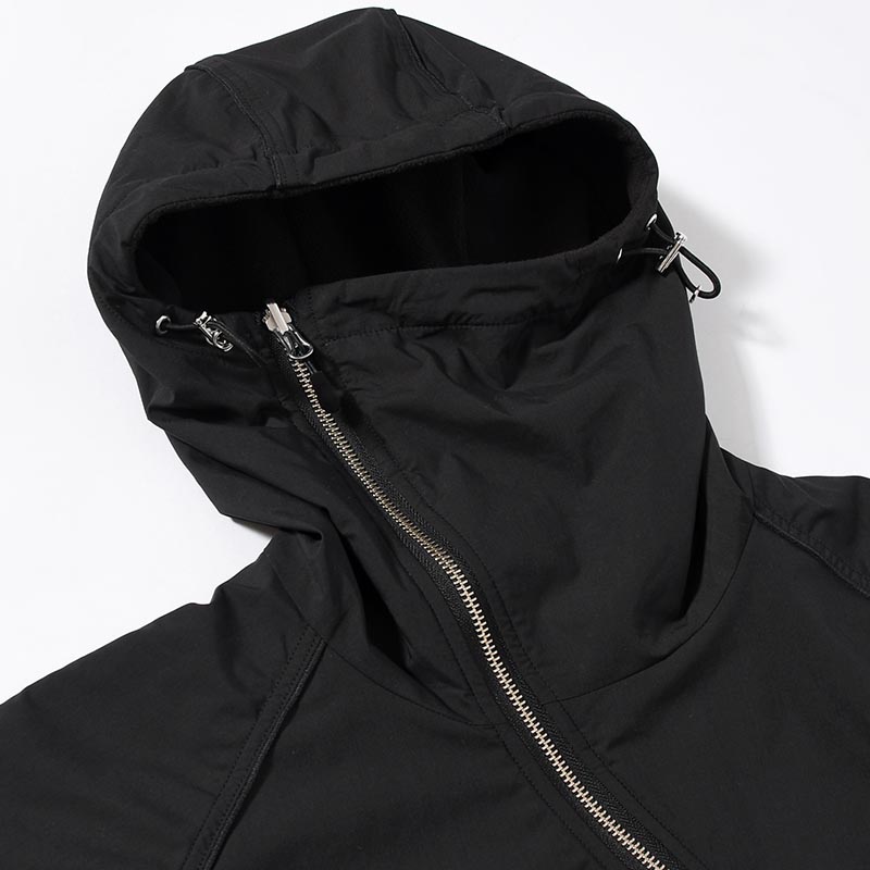 BALACLAVA S.W. HOODIE REV -BLACK-