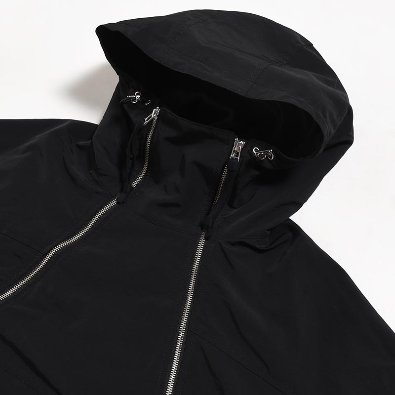 DIAG PARKA -BLACK-