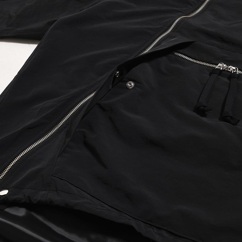 DIAG PARKA -BLACK-