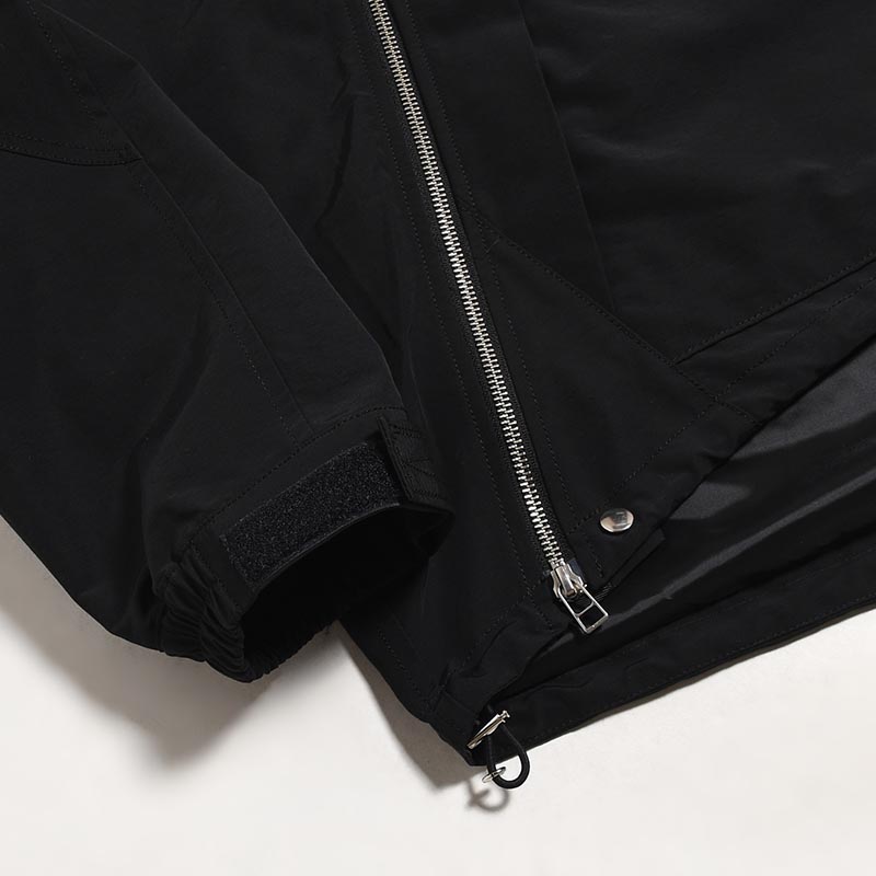 DIAG PARKA -BLACK-