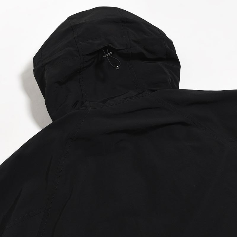 DIAG PARKA -BLACK-