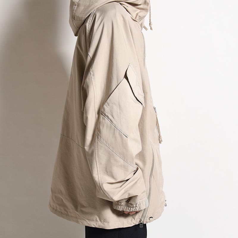 DIAG PARKA -OATMEAL-