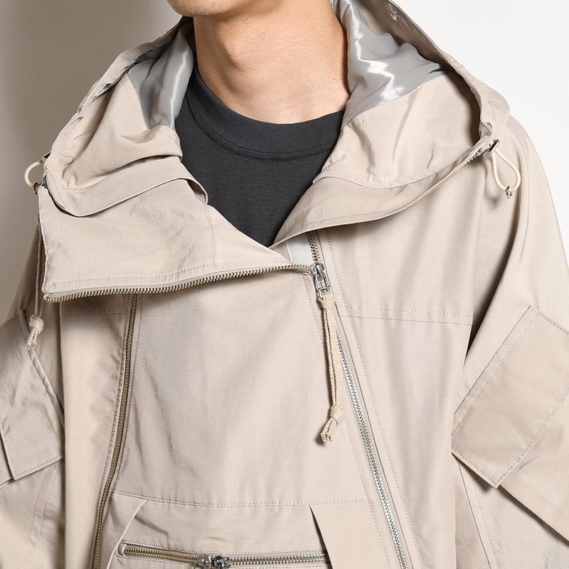 DIAG PARKA -OATMEAL-