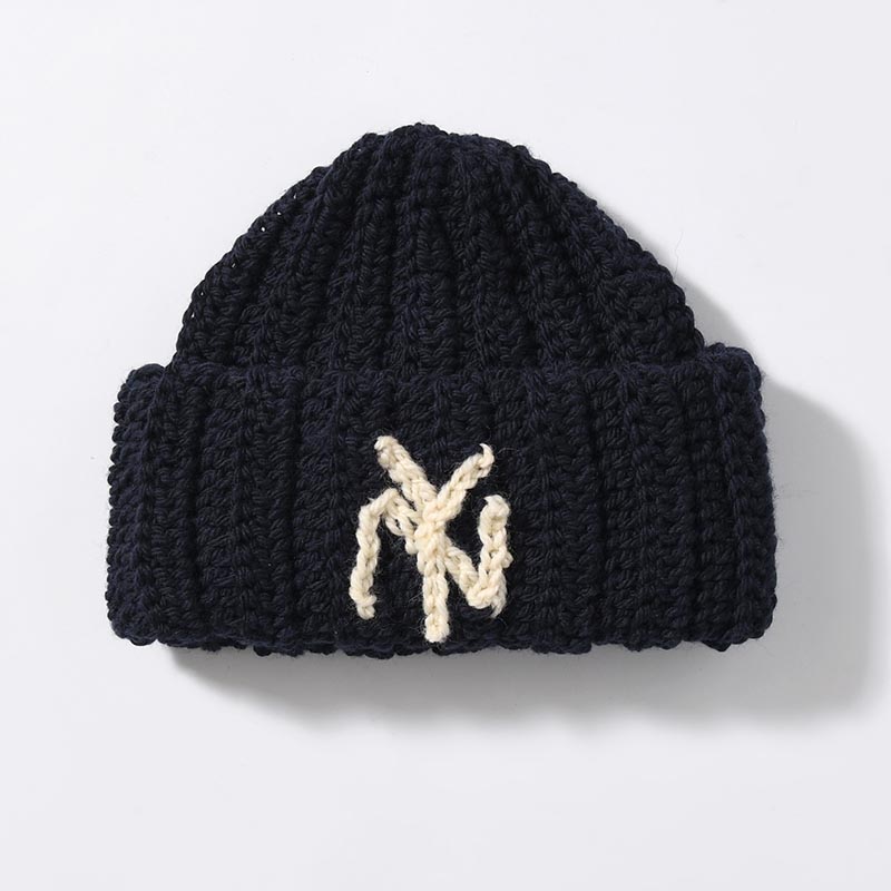 BEANIE HAT NY -NAVY-