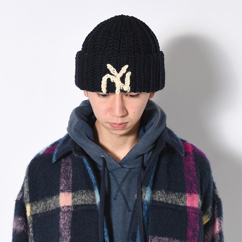 BEANIE HAT NY -NAVY-