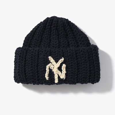 BEANIE HAT NY -NAVY-