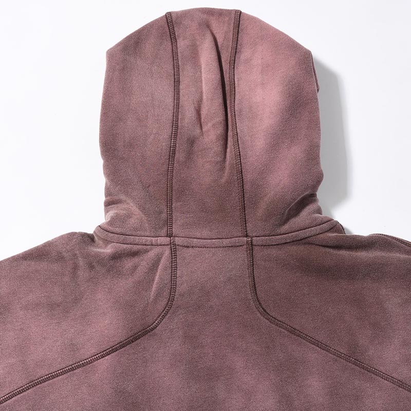 PIGMENT LOGO HOODIE -PURPLE-