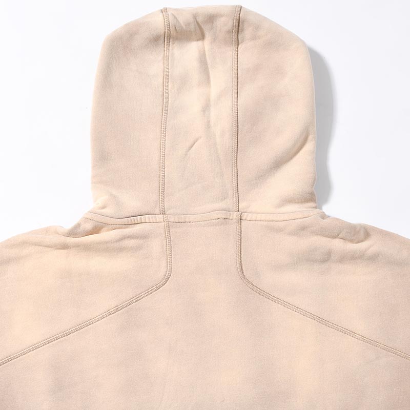 PIGMENT LOGO HOODIE -BEIGE-