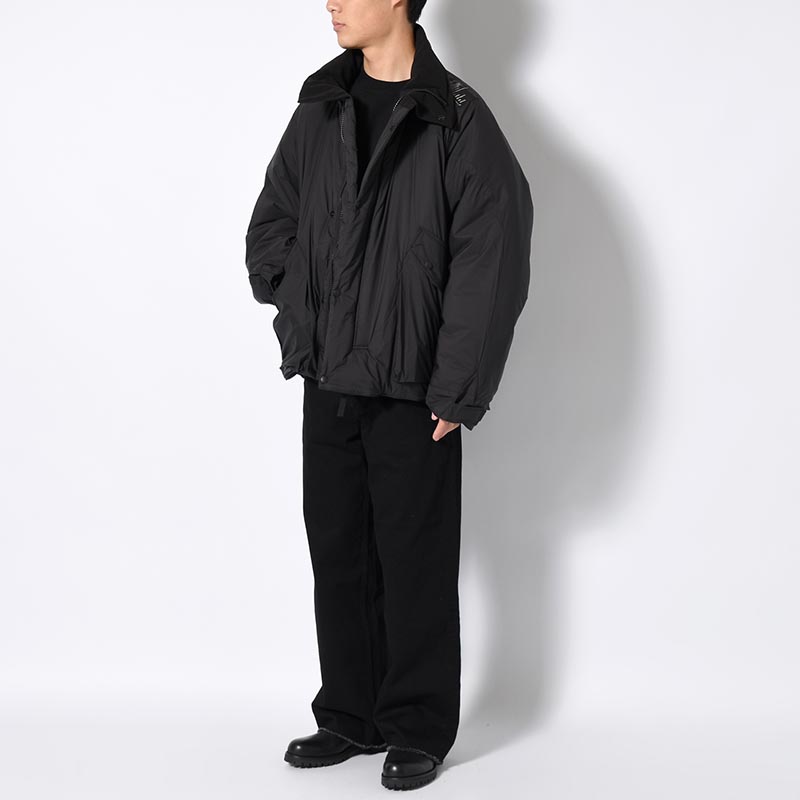 HALF COAT -BLACK-