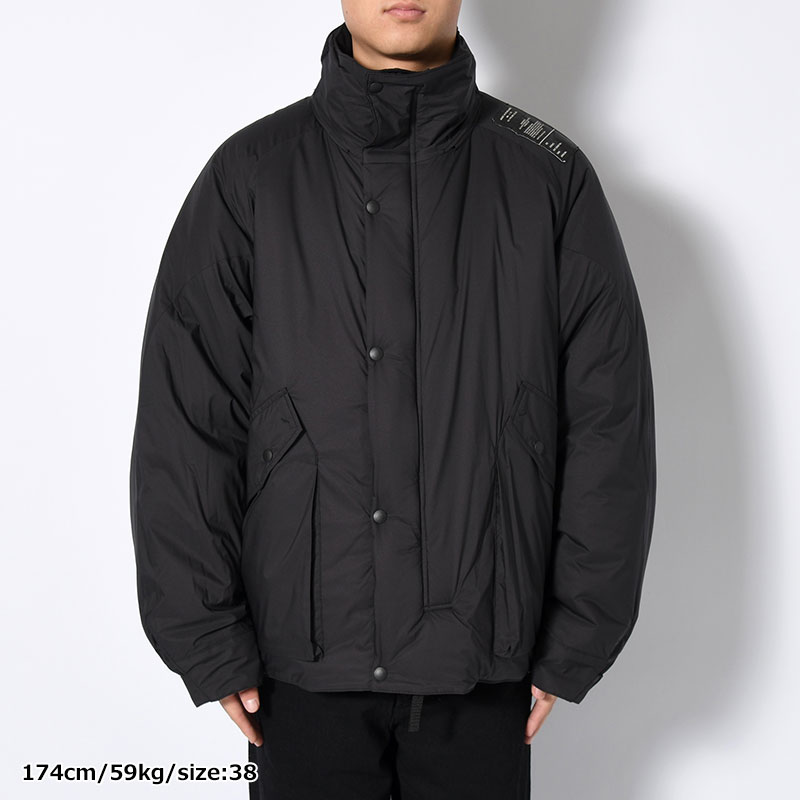 HALF COAT -BLACK-