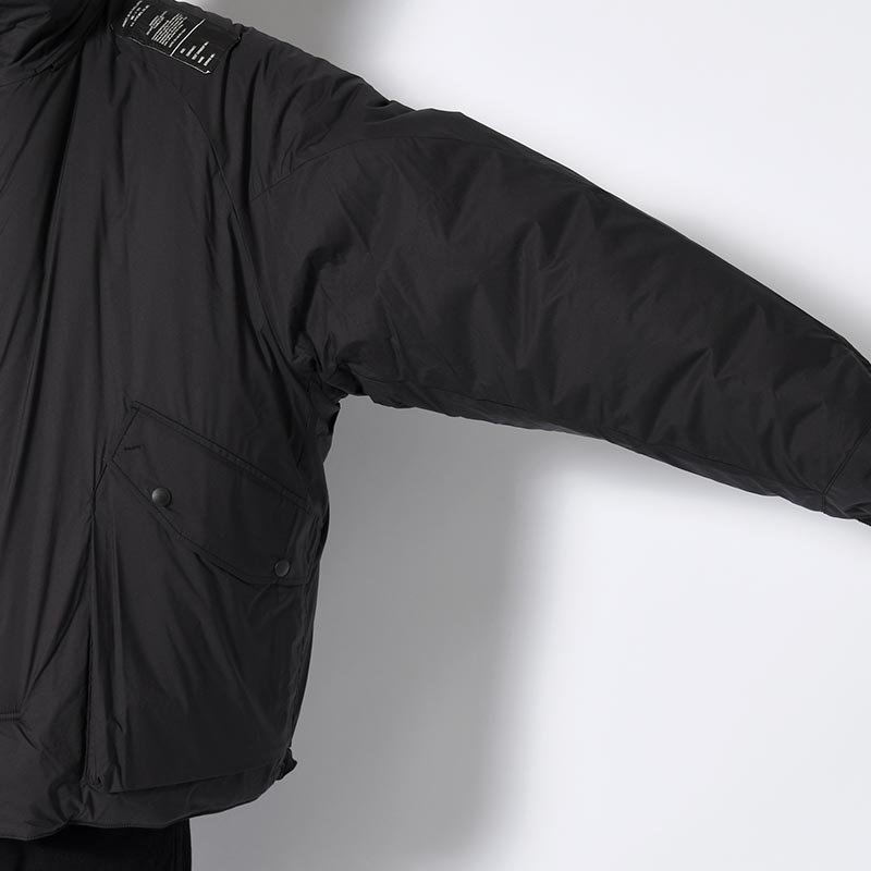 HALF COAT -BLACK-