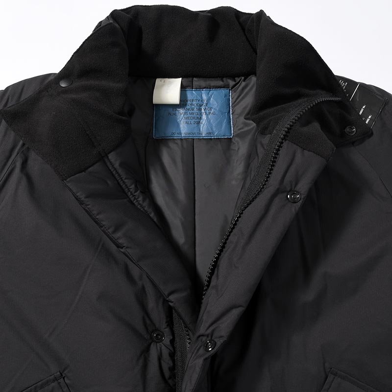 HALF COAT -BLACK-