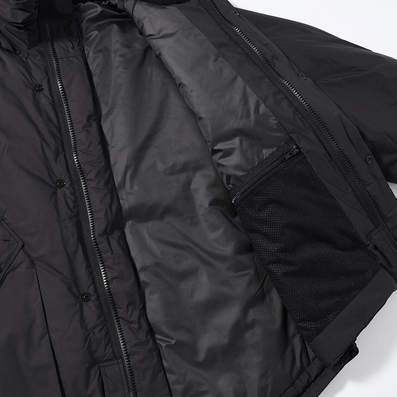 HALF COAT -BLACK-