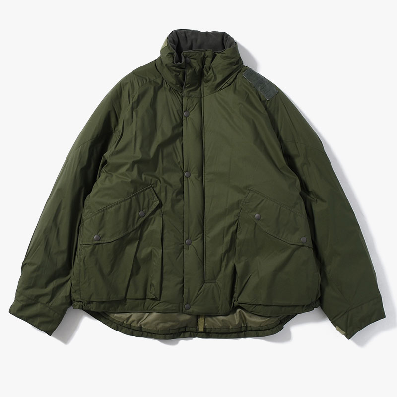 HALF COAT -DARK KHAKI-