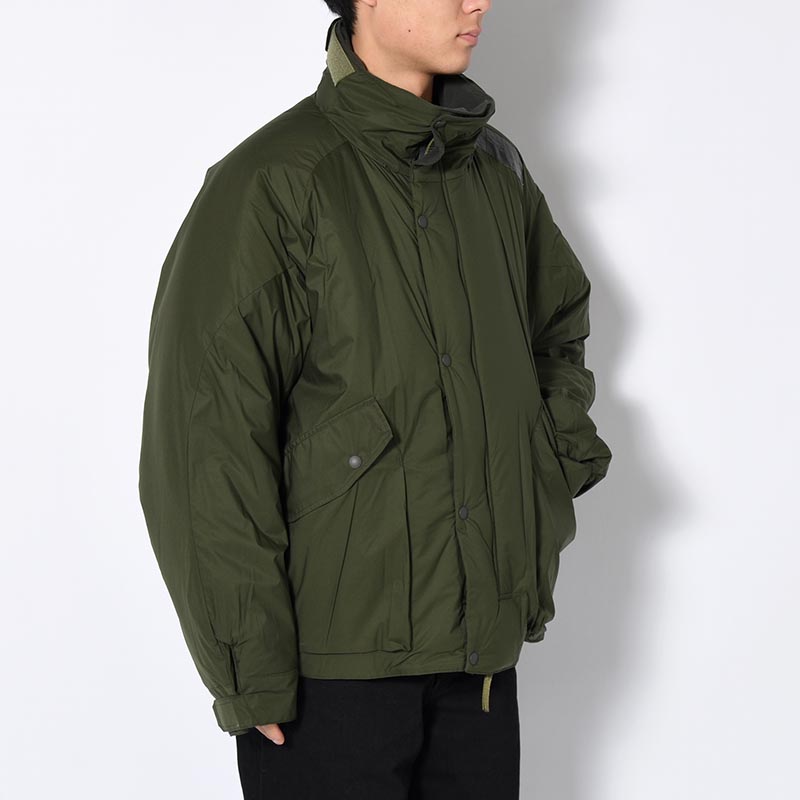 HALF COAT -DARK KHAKI-