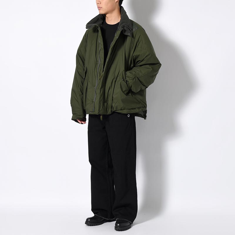 HALF COAT -DARK KHAKI-