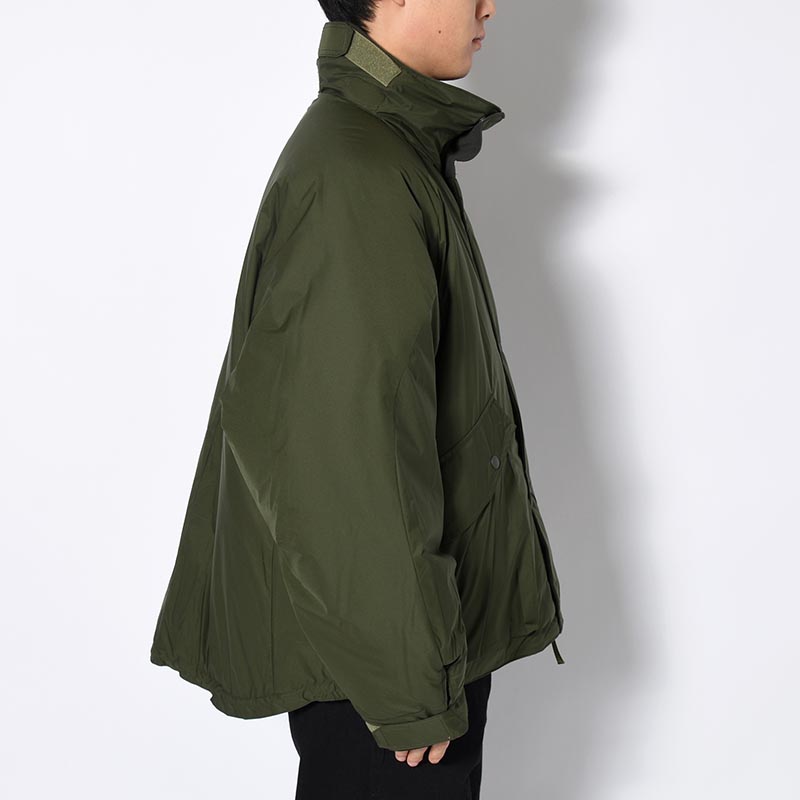 HALF COAT -DARK KHAKI-