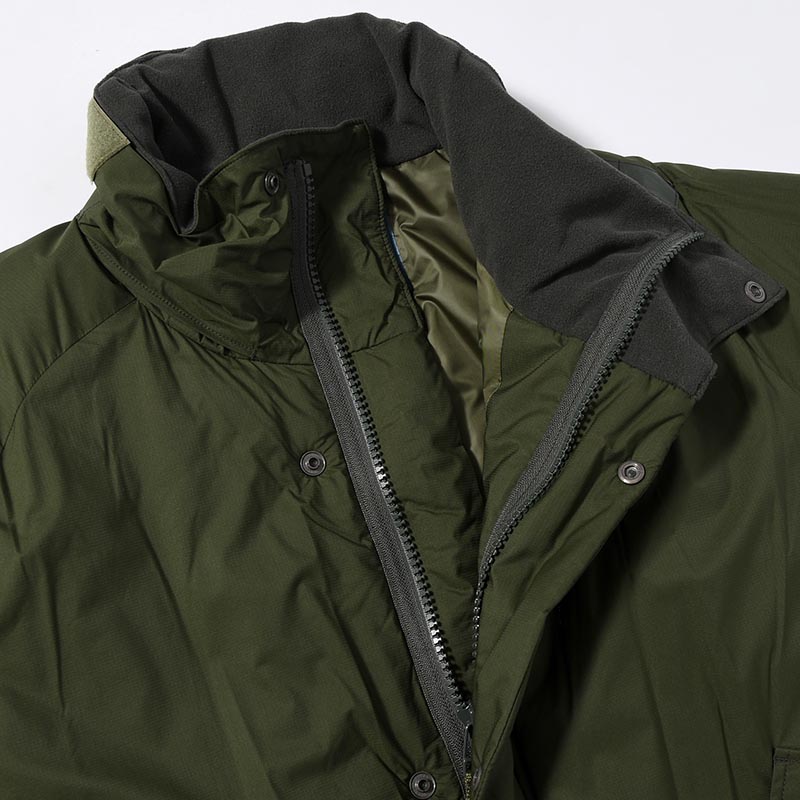 HALF COAT -DARK KHAKI-