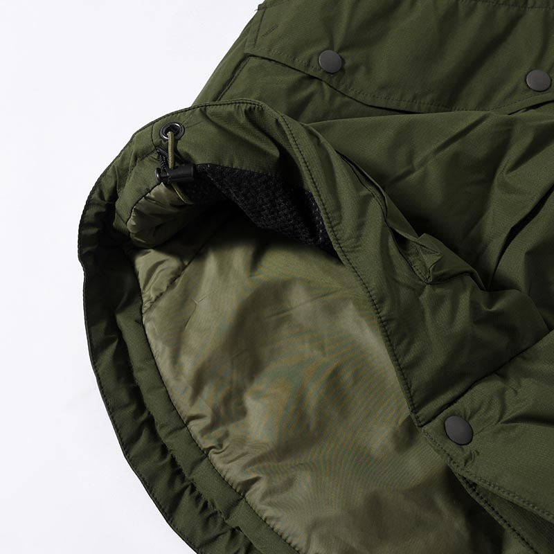 HALF COAT -DARK KHAKI-