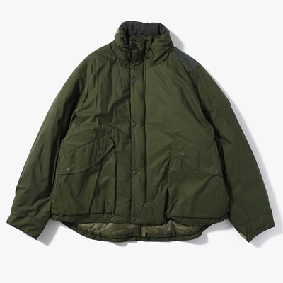 HALF COAT -DARK KHAKI-