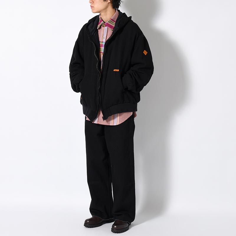 HOODIE BLOUSON -BLACK-