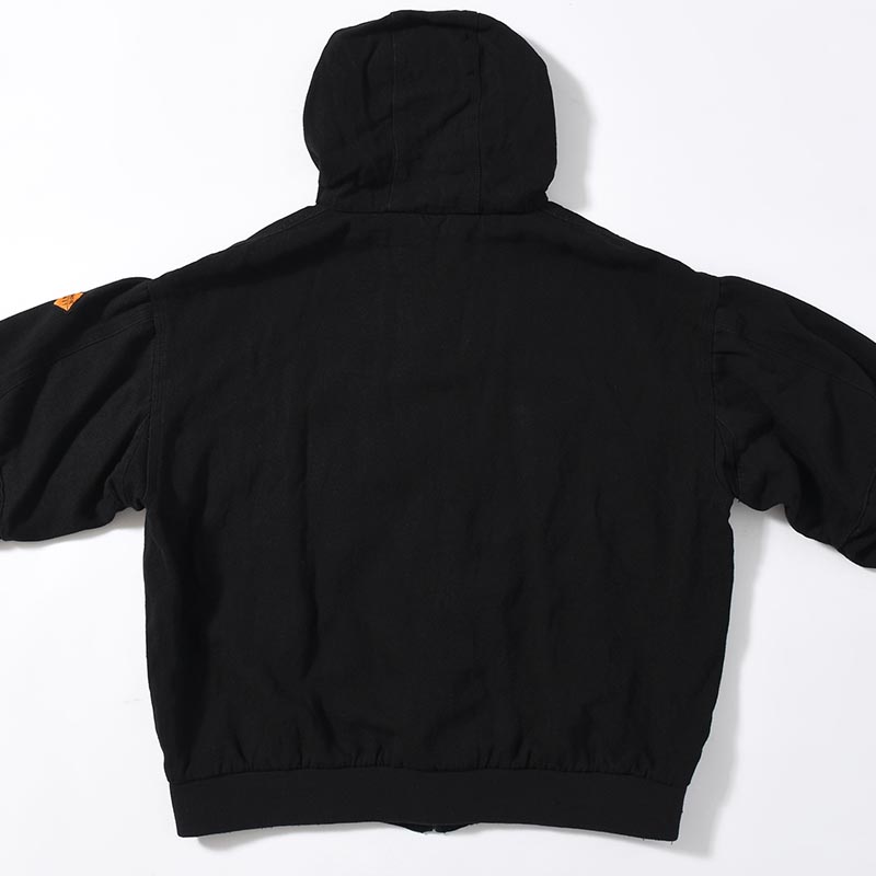 HOODIE BLOUSON -BLACK-