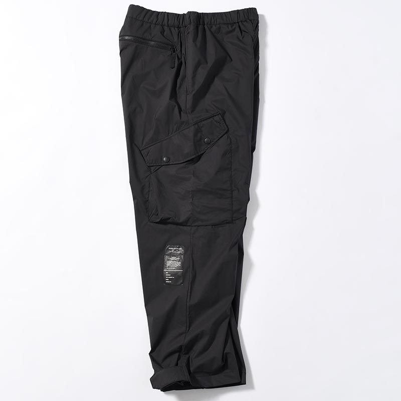 SIDE POCKET PANTS -BLACK-