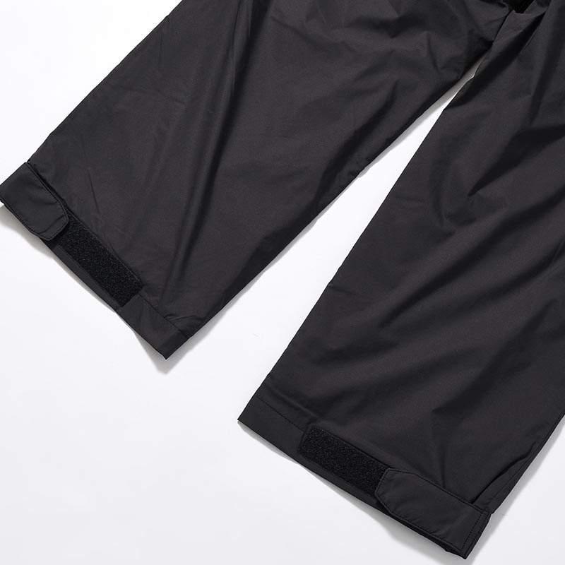 SIDE POCKET PANTS -BLACK-