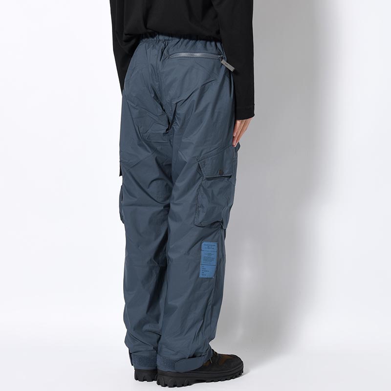 SIDE POCKET PANTS -BLUE GRAY-