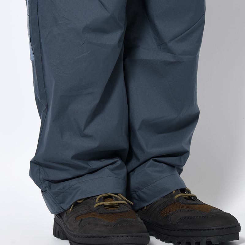 SIDE POCKET PANTS -BLUE GRAY-