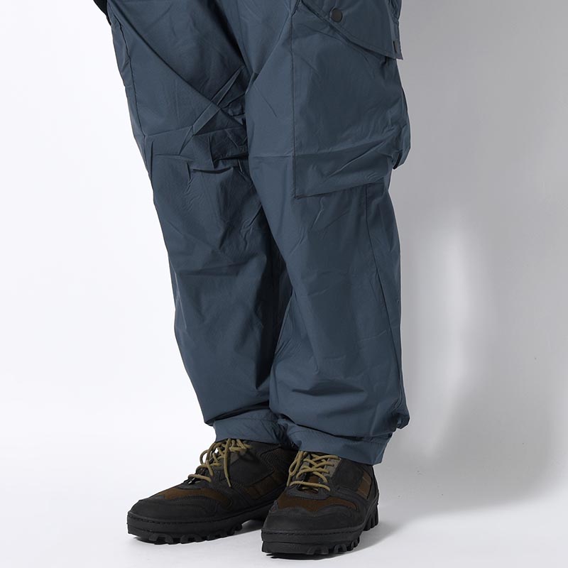 SIDE POCKET PANTS -BLUE GRAY-