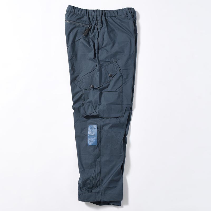 SIDE POCKET PANTS -BLUE GRAY-