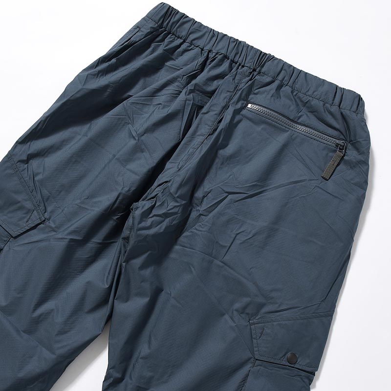 SIDE POCKET PANTS -BLUE GRAY-