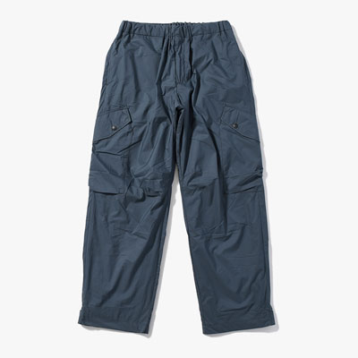 SIDE POCKET PANTS -BLUE GRAY-